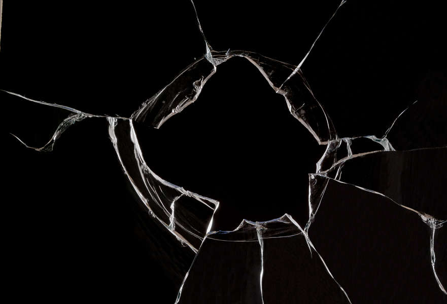 BrokenGlass0057 - Free Background Texture - glass broken shattered hole